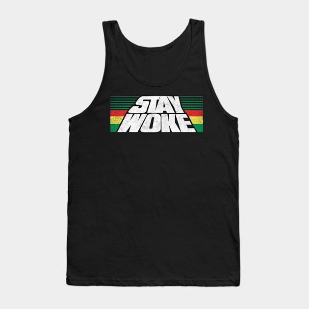 Stay Woke Tank Top by Tingsy